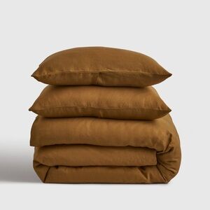 New! Quince European Linen Duvet Set | King | Cal King